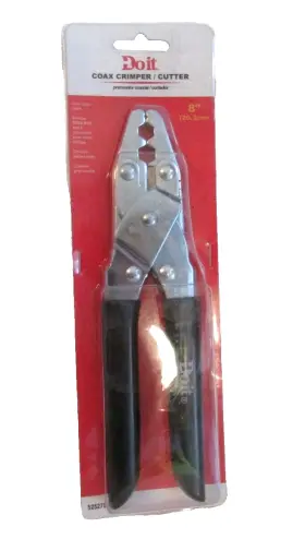 525278 Do It Best Brand Coax Crimper Cutter Tool New 8 Inch
