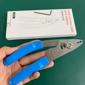 Dong Yong 765169315319 Stainless Steel Three-port Fiber Stripping Pliers Ftth Tool Optic Wire Stripper