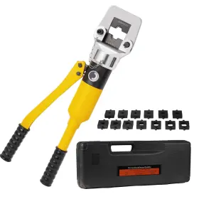 Dooroom Yhbx-yqk-500-hs Cable Lug Crimping Tool 6 Awg To 1000 Mcm Hydraulic Plier 20 Ton Hand Crimp