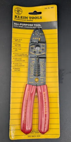 1002 Dr. Gustav Klein 092644744020 Tools All-purpose Tool - Cuts Strips Measures Crimps