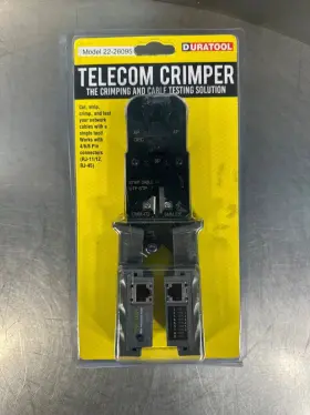 22-26095 Duratool Telecom Crimper 7.2.3