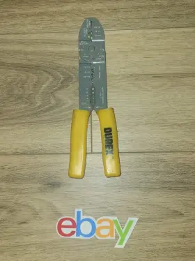 45-778 Durex Crimp Strip Tool Wire Stripper Terminal Crimper Multi-tool Great Condition