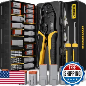 B0f9vnjyzr Dxcrimp Deutsch Dt Series Connector Crimping Tool Kit 2/3/4/6 Pin Waterproof Au