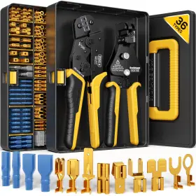 B0fpdxrst1 Dxcrimp Crimping Tool Kit 36-type Open Spade And Quick-disconnect Connector Set