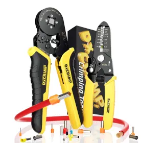 D10-4b Dxcrimp Crimping Tool For Ferrule Electrical Connectors - Chrome/silver