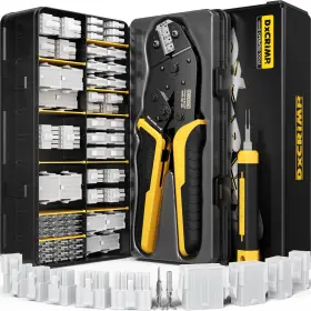 D2032-4 Dxcrimp Crimp Tool Mini-fit Jr Kit With 12 Types 2-10 Pin Molex 4.2mm Connector Wire
