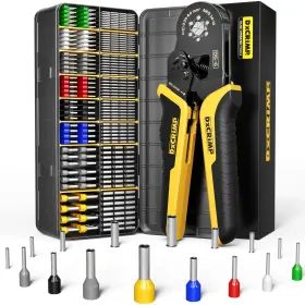 Gx16-6b Dxcrimp Ferrule Crimping Tool Kit Hexagon Crimper Ratchet Pliers For