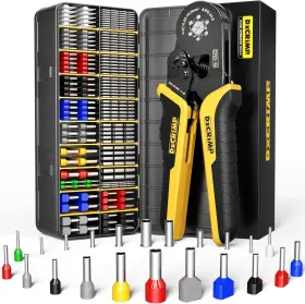 Gx22-6b  Dxcrimp Ferrule Crimp Tool Kit Ratchet Pliers 24-10 Awg 22 Types Insulated Non-insulated