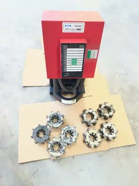Ft1380 Eaton Aeroquip Ft 1380 Procrimp Crimper Hydraulic Hose Crimping Machine And 8 Dies