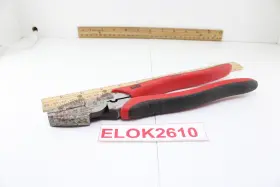 Gcp-3400 Ecm Industries Gb Gcp-400 9-1/2 Inch Linesman Electrical Red Rubber Handle Plier With Cutter