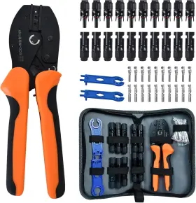 L03gfljpjb-1 Eco-worthy Solar Crimper Tool Kit 13 Pcs Tools - A 10 Pairs Of So