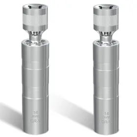 Ecocstm-sps-01 Ecocstm 14mm16mm Spark Plug Socket Set Thin Wall 3/8 Drive