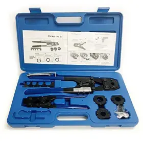 Efield 651074169317 Pex Crimping Tool Kit - 3/8 Inch 1/2 5/8 And 3/4 Inch- With The R