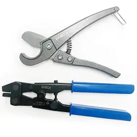 Efield 651074170528 Pex Crimping Ring Removal Decrimping Tool With The Pipe Cutter