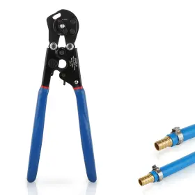 Em-k0ei-elvb Efield 2-in-1 Pex Ratchet Cinch Crimping Tool With Removing Function For Stainless S
