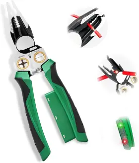 Ehk 313112396382 8 In 1 Wire Stripper With Voltage Tester Electrician Tools Tool