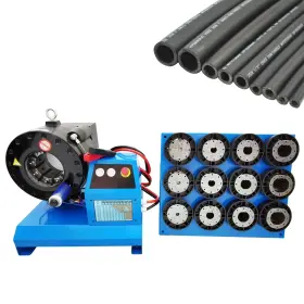 46-056939mai Electric Portable 12v Car Hose Crimper 1/2-2 Inch With Mold Rack For Outdoor