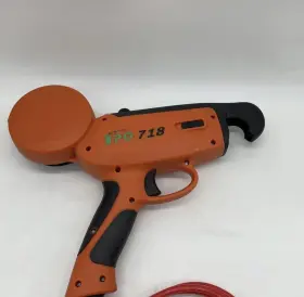 Electric 710465572928 Plant Twist Tie Machine - Hand Held Portable Orange 718