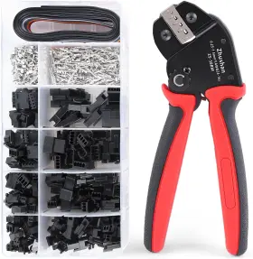 Electric Co. Ltd 313030665614 Jst Connector Kit With Open Barrel Crimper - 590pcs Jst-sm Included Awg 24