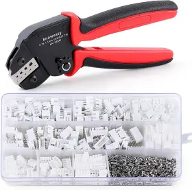 Electric Co. Ltd 744110374889 Jst Crimping Tool With 720pcs Jst-xh Connectors Kit - 24-16 Awg Labor-saving Cri