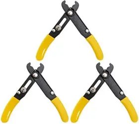 060220 Electronix Express 3 Pack 5 Inch Wire Stripper And Cutter With Self Opening Cushion Grip Handles 8 To