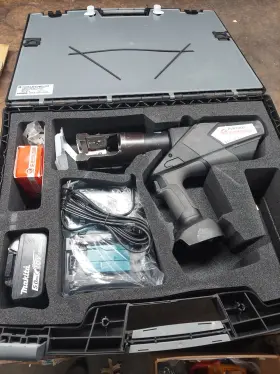 Pvx1300 Elpress Battery Powered Hydraulic Crimp Gun Contact Crimping Cu Terminal