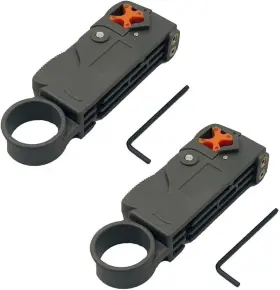 Rg59 Fainwan 313100194181 2pcs Cable Stripper Coaxial Wire Stripping Tool Rg6 Rg11 Rg58