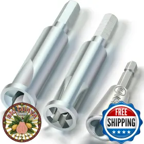 B0cr6s12q6 Feekoon Wire Twisting Tool 3 Way 5 Cable Stripper Hex Shank Power Drill Comp