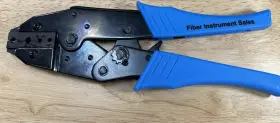 F13227 Fiber Instrument Sales Fis Crimp Tool Die And Ratchet Handle Set Sc/st/fc .128 .137 .151 .190