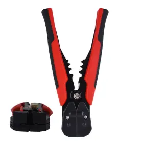 In1322919al Findmall Wire Stripper Cutter Crimper Terminal Tool Pliers 8 Inch Self-adjusting Insulation
