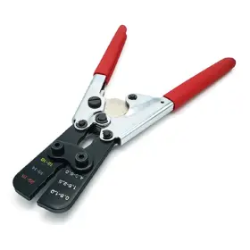 Abc623607 Ftz Industries Electrical Control Cycle Ratcheting Crimp Tool For 22-10 Gauge Insulated Ter