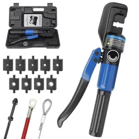 Hc01 Funerlulu Funnerlulu Hydraulic Crimping Tool With 9 Hardened Dies Steel Cable