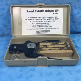 766-k G C Electronics Speed O Matic Wire Stripper Kit No. By Gc Made In Usa