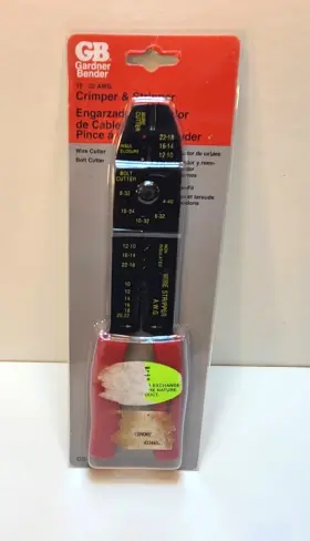 Gardner Bender 032076160661 Crimping Wire Cutter Stripper Tool