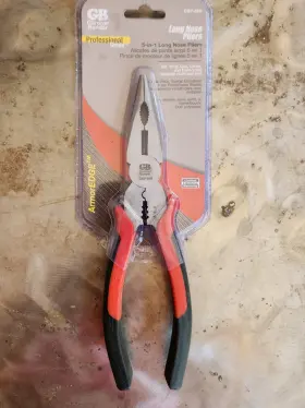 Gbp-58n Gardner Bender Gbp60n Armoredge Long Nose Pliers 8 Inch Nib