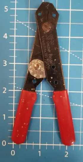 Gs-30 Gardner Bender Vintage Gb Dial Adjustable Wire Cutters Strippers Tool