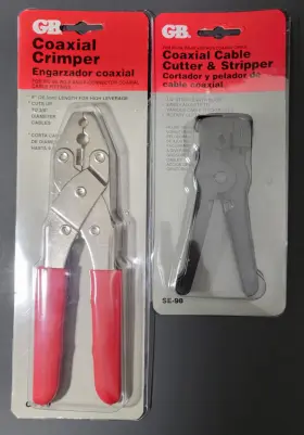 Se-98 Gardner Bender Gs-89 Gb Gs89 Coaxial Crimper And Cable Cutter Stripper Se98
