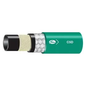 85686 Gates C5d 7/8 Inch X 50ft Synthetic Rubber Green High Temperature Multi-fluid Hose