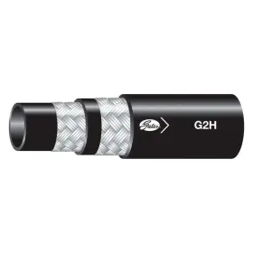 86520 Gates G2h 1-1/4 Inch X 50ft Nitrile Black High-temp 2-wire Braid Hose