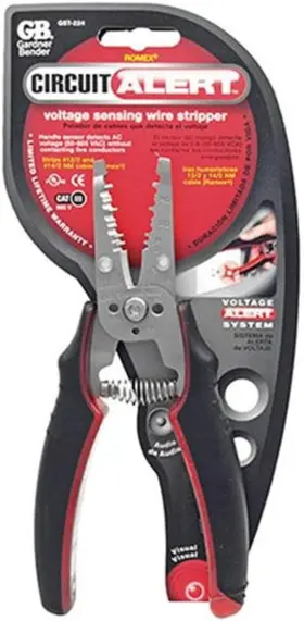 Gst-224 Gb Gardner Bender Circuit Alert Voltage Sensing Stainless Wire Stripper 1