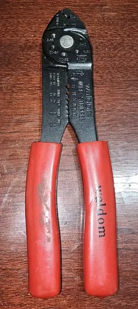 Gc/waldom W-ht-1919-p Molex Crimping Tool Wire Stripper W-ht-1919 - Used