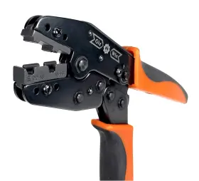 G-h2f1 Gizwiz Professional Ratchet Crimp Tool For Non-insulated Flag Terminals Awg 22-18/16-14