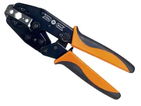 G-h3d2 Gizwiz Rf Coax Ratchet Crimp Tool For Rg58 Rg59 Rg62 Rg11 Rg8 Rg213 0.256 Inch 0