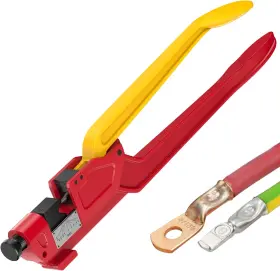 Ct-120 Gkg 793269230027 Lug Crimper Tool Dieseless Design Battery Terminal For Awg 8-4/0 &