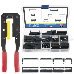 G-820 Glarks Professional Idc Crimp Tool With 48pcs 2.54mm Pitch Dual Rows Sock