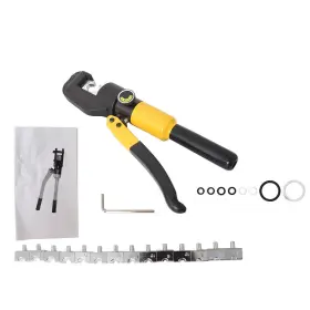 Gt1806714 Globalmart-top 6 Mt Hydraulic Crimper Crimping Tool 8 Dies Wire Battery Cable Lug Terminal