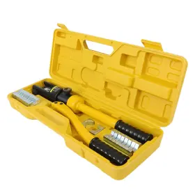 Gt1806896 Globalmart-top 16 Mt Cable Lug Terminal Crimping Tool Hydraulic Wire Crimper With 11 Dies