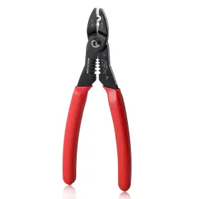 Ht0133-fba Gold Deer 4 In 1 Wire Crimper Stripper 7 Inches Compact Multi Purpose Ele