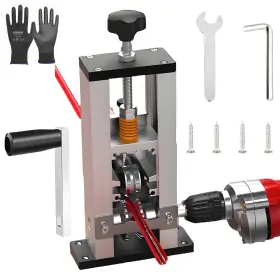 Gonexway 263345226588 Upgrade Double Springs Manual Wire Stripping Machine Drill-powered Copper Wir