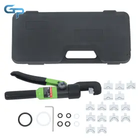 Gre193535 Greatparts Yqk-70 6mt Hydraulic Crimper Crimping Cable Lug Terminal Tool Green